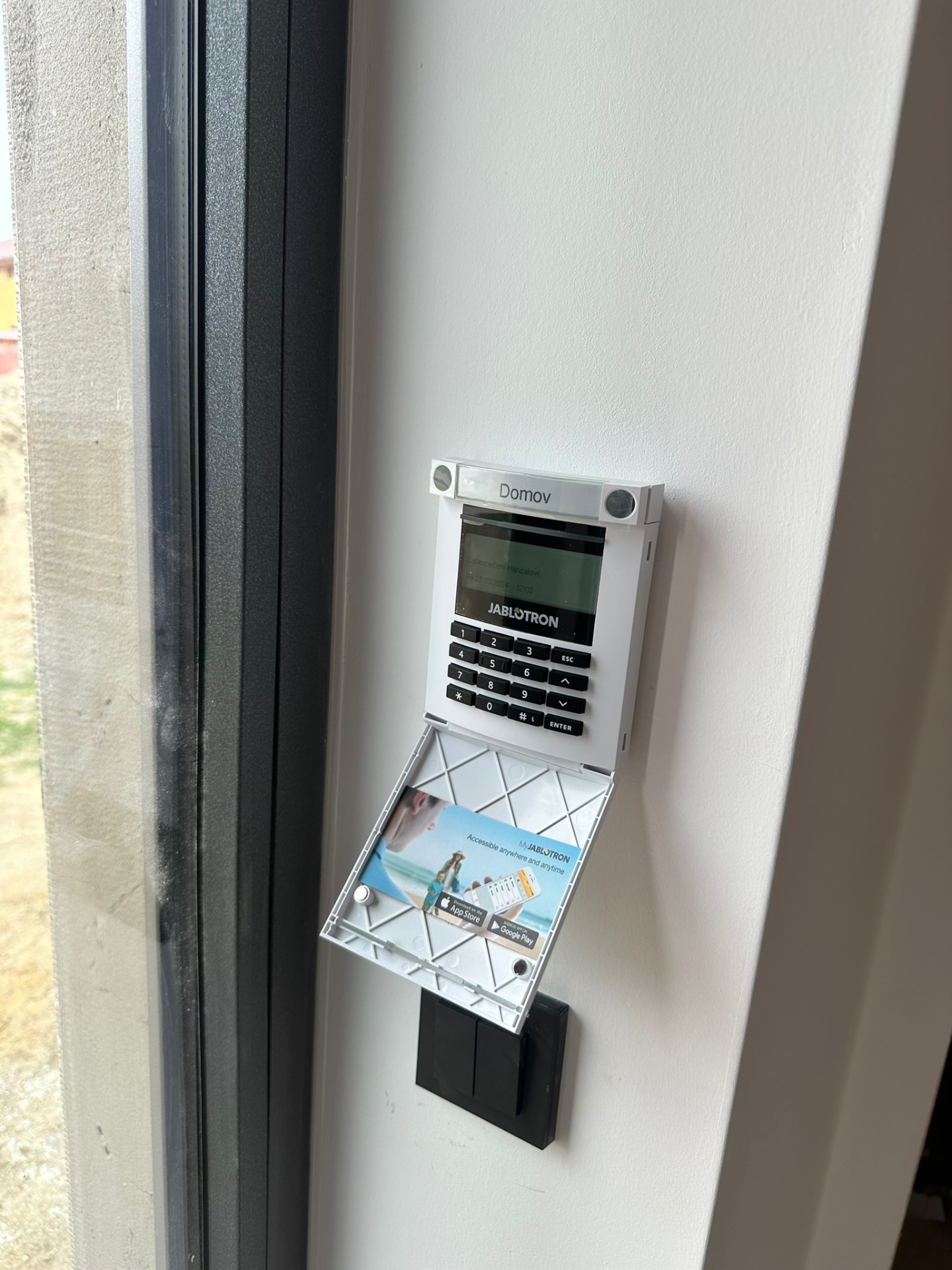 Alarm Jablotron – rodinný dům